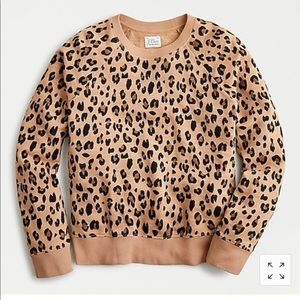 Vintage Cotton Leopard Sweatshirt